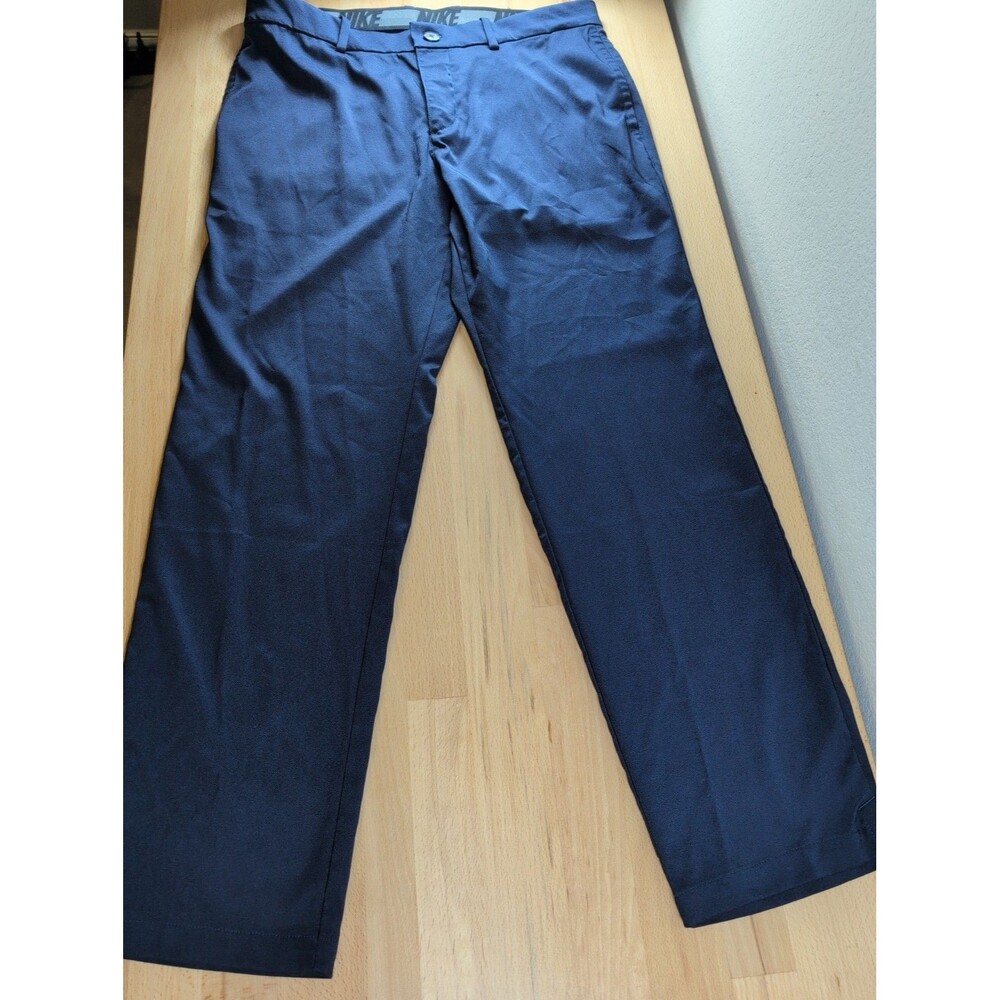 Nike Golf Dri-FIT Standard Fit Chino Pants Navy Blue 34x30
